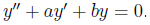 9e 2r Y Ay By Cos 2x Y1 E 29 Cos 22 E Y2 E 24 Sin 2 0 Y Ay By 0 Yp X U X Y1 4