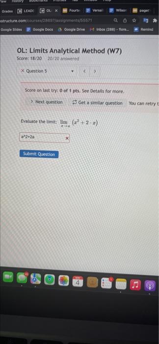 W Hinton Grades C Leade Colx Fourte Verse Wisor Paget Structure Com Course 28637 Assignments 55571 Q O Google Slider 1