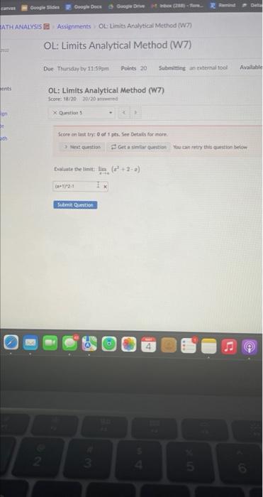 Google Google Docs Open Red Ath Analysis E Assignments Ol Limits Analytical Method 7 Ol Limits Analytical Method W7 1
