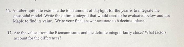 In Order To Create A Function From This We Need To Quantify The Date Into Day Of Year Beginning With January 1 Whic 4