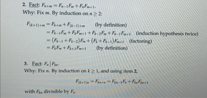 2 Fact Fn M Fn 1fm F Fm 1 Why Fix M By Induction On N 2 1 F X 1 M Fr M Fr 1 M By Definition Fr 1fm F F 1