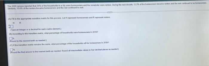 The 2000 Contraported Of The Household In A Day Were Homeowners And The Remainder Weeree Our Decade 12 Homeowners Bere 1