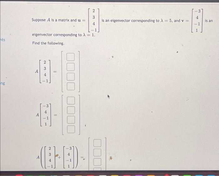 6 2 Consider The Matrix Find The Characteristic Polynomial Not The Characteristic Equation Of This 3 Matrix And Expre 2