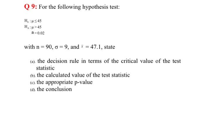Q 1 Assuming The Population Of Interest Is Approximately Normally Distributed Construct A 95 Confidence Interval Esti 3