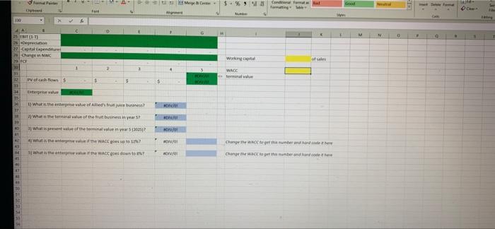 B A 1 Allied Food Products Fruit Juice Project 2 Capital Budgeting And Cash Flow Estimation 3 Allied Food Products Is Co 2