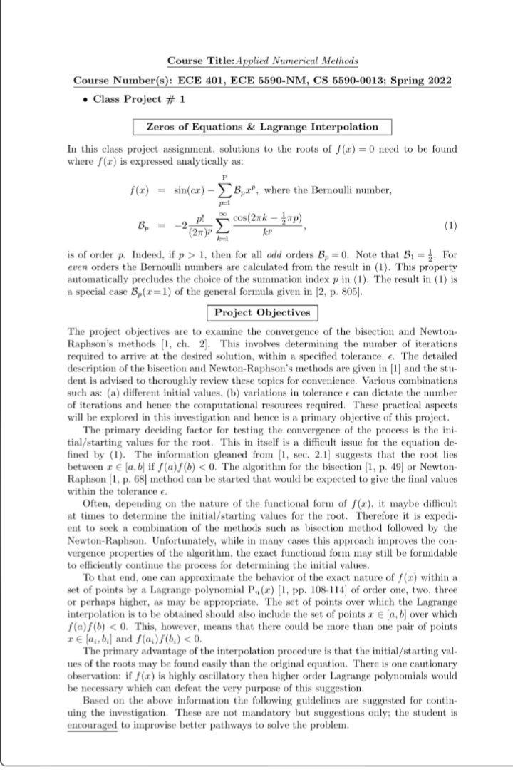 Suggested Guidelines 1 Choose The Two Important Constant Parameters P And C In 1 There Could Be Multiple Pairs Of S 2