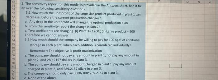 L71 A B D 1 M 3 4 5 Problem 2 A Manufacturer Has Three Plants With Access Production Capacity It Can Use This Capacity 2