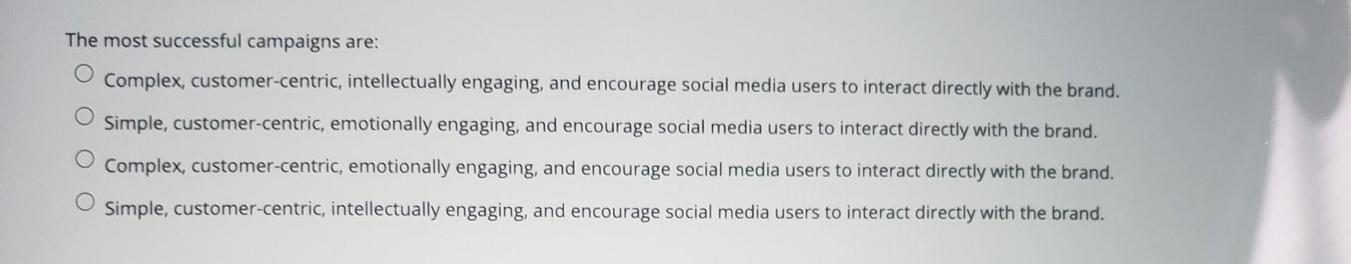 Question 19 The Following Are Reasons Employees Want To Advocate For Their Company Except Career Growth O Network Growt 2