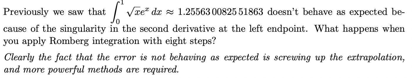 5 Vze Da 1 25563 00825 51863 Doesn T Behave As Expected Be Previously We Saw That Cause Of The Singularity In The S 1