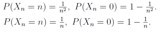 Determine If The Following Independent Sequences Obey The Slln 1