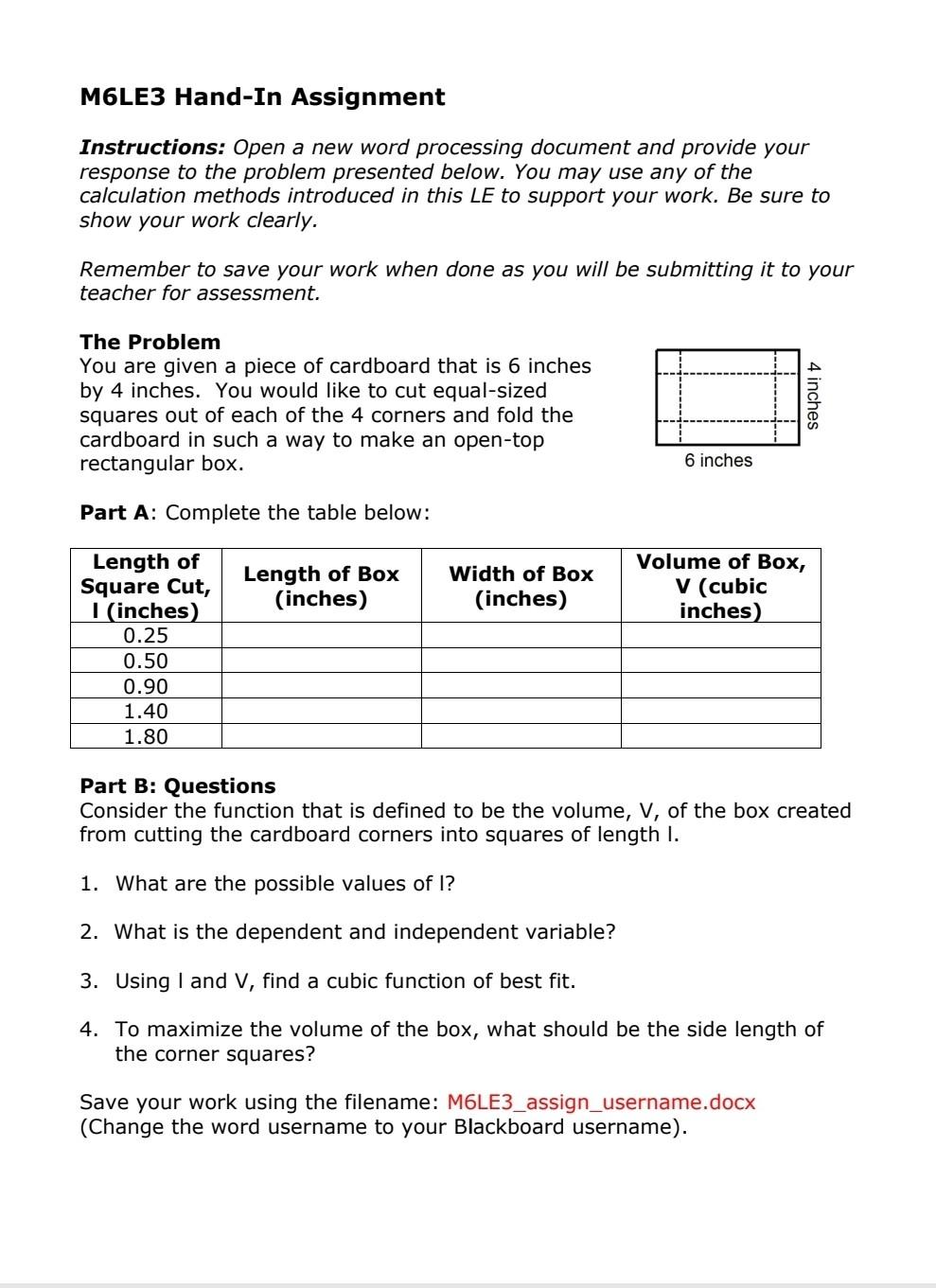 Mole3 Hand In Assignment Instructions Open A New Word Processing Document And Provide Your Response To The Problem Pres 1