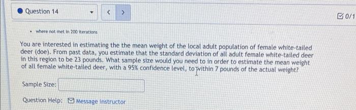Question 10 E You Want To Obtain A Sample To Estimate A Population Mean Based On Previous Evidence You Believe The Pop 2
