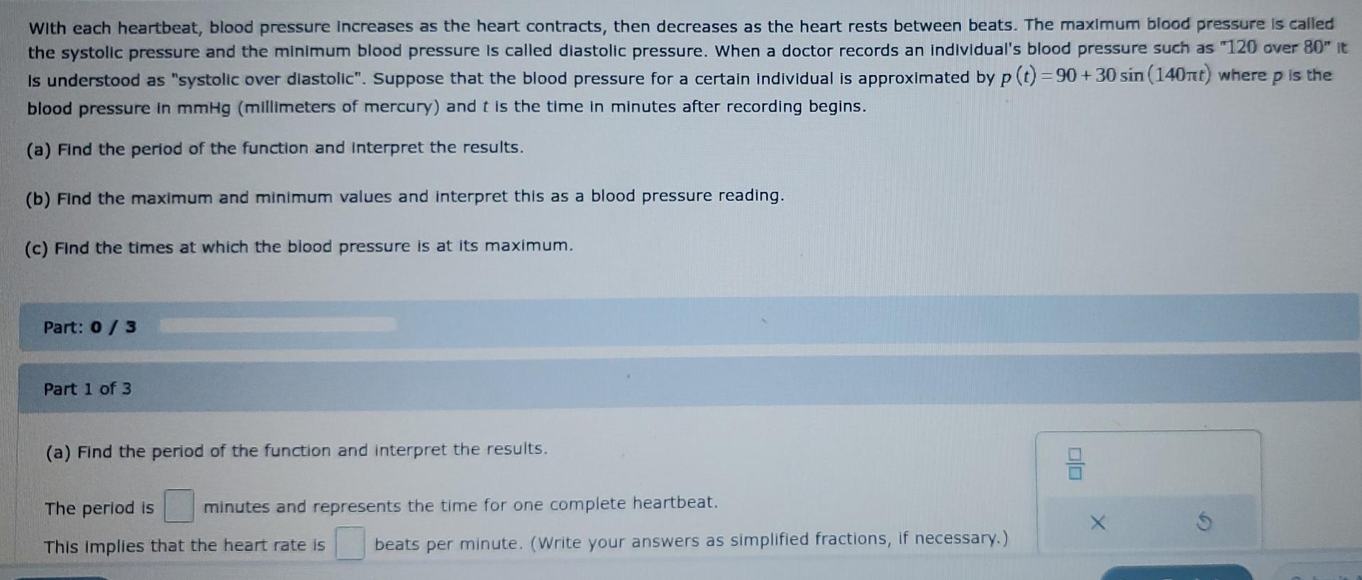 With Each Heartbeat Blood Pressure Increases As The Heart Contracts Then Decreases As The Heart Rests Between Beats T 1