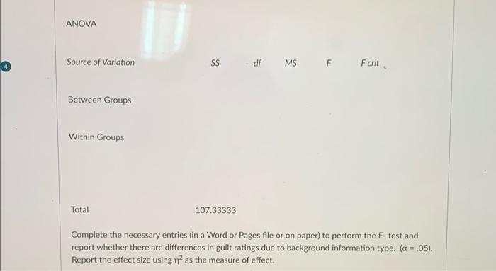 A Social Psychologist Is Studying The Effects Of Knowledge Of Previous Criminal Record On Juries Perception Of Guilt Or 2
