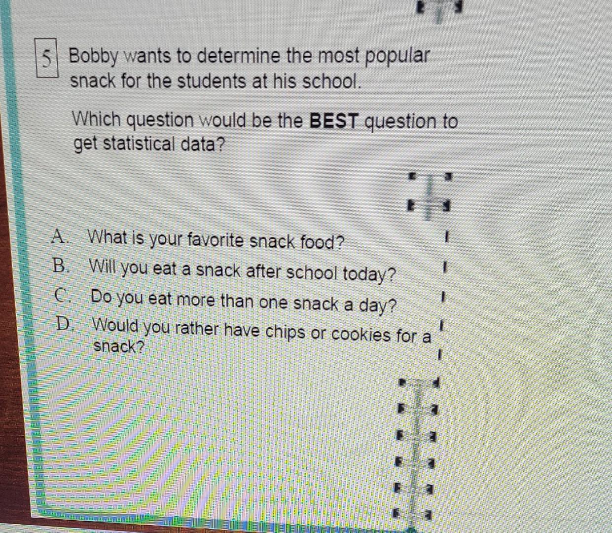 4 Jessica S Teacher Asked Her To Create A Histogram Representing Students And Cell Phone Use Which Would Be The Best Qu 2
