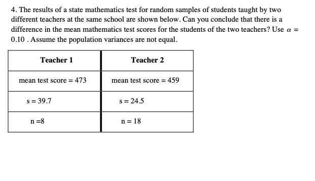 Show All Steps Numbered Please For Each Hypothesis Test 1