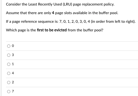 Database Question 1