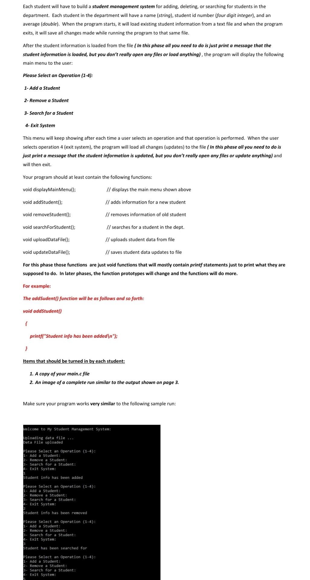 Please Solve The Question While Adhering To The Instructions And Be A Text So That I Can Copy It In C Program 1