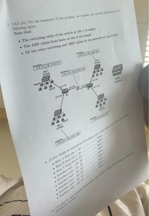 Problem 4 23 Pts Data List Layer 115 Pts A Collision Domain Is A Network Segments Data Transmissions Collide With Co 2