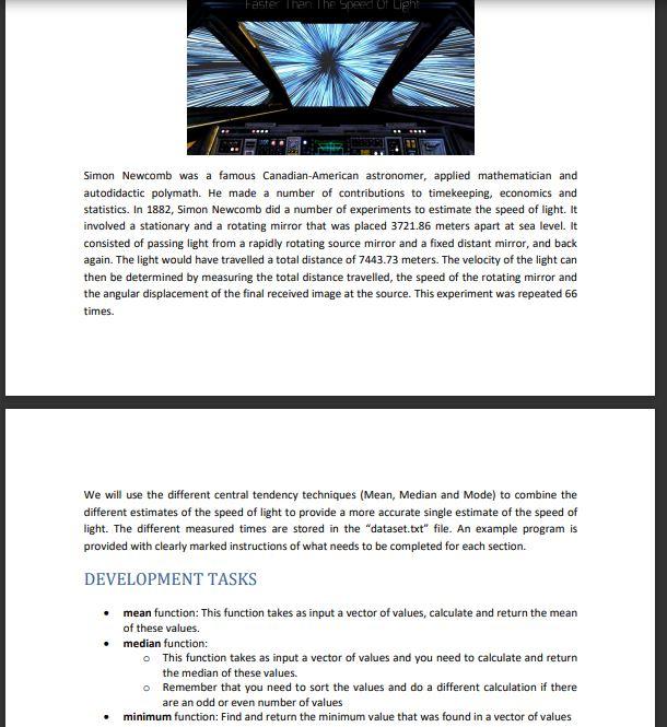 Starting Code Include Iostream Include Vector Include Fstream Include Stdlib H Include Algorithm Inclu 1