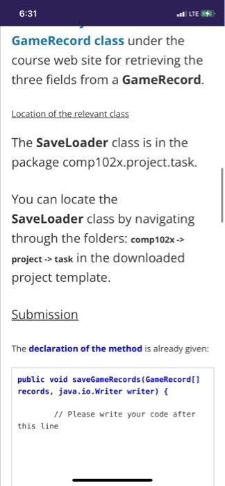 6 31 Lte Es These Tasks Are The Extension The Previous Lab 10 Loading Records Task 2a Save Loader Instructions Descrip 3