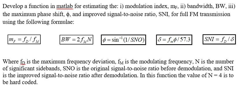 Question 23 Fm Implement The Function Described Above In Matlab By Performing The Following 1 Sketching A Flow Chart 1