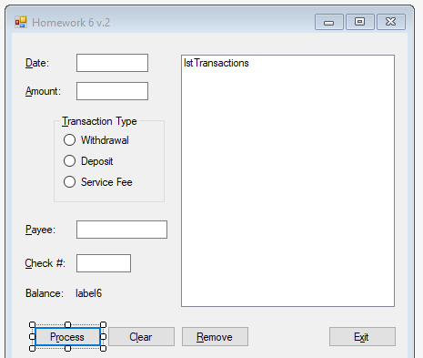 Use C Visual Studio Have Complete Codes And Screenshots Thank You C Create A New Project And Add The Transaction C 1