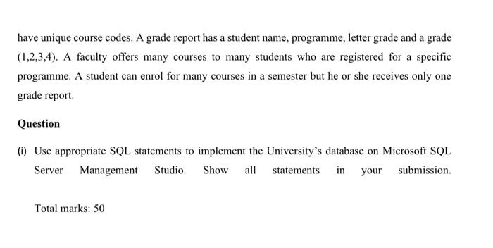 A Local University Keeps Records Of Their Students To Track Their Progress At The Institution The Name Student Number 2