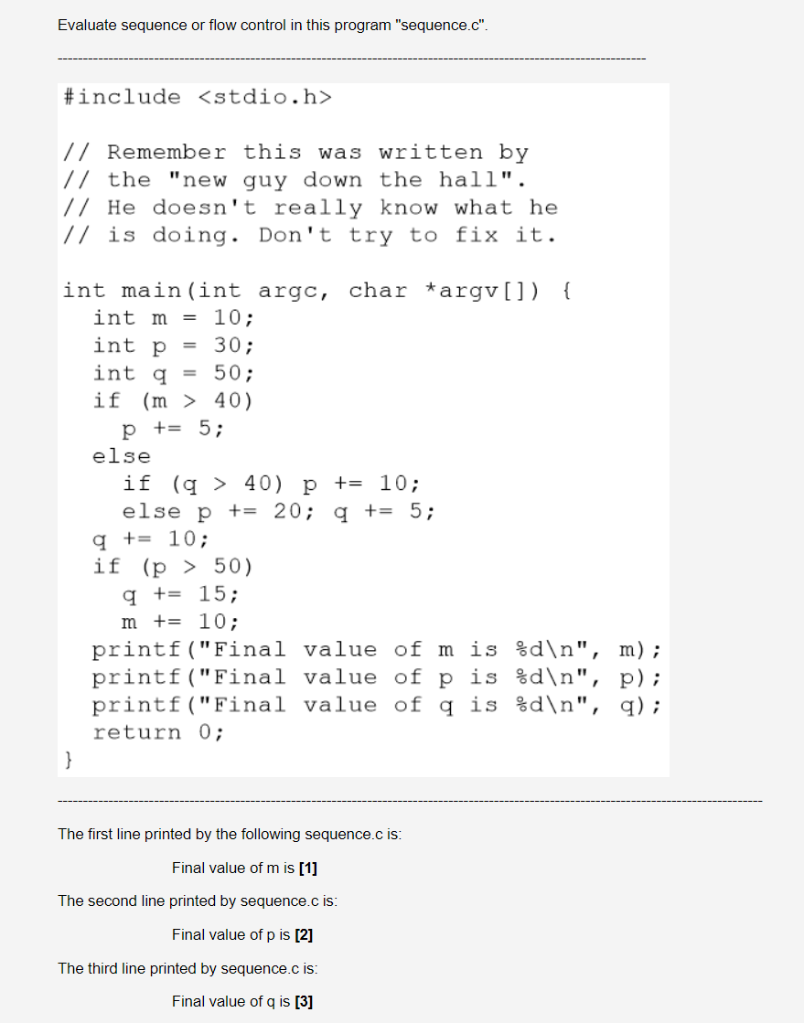 In C Language 1