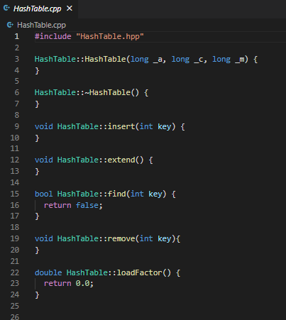 Algorithms And Data Structures 2 Topic 5 Hashing Formative Exercise In This Activity You Will Work Individually To Imp 4