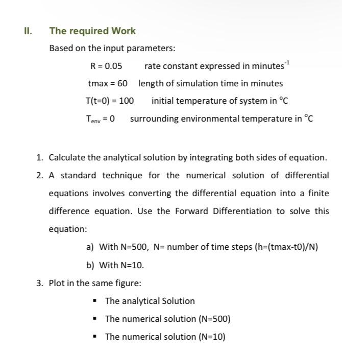 I Need The Numerical Solution 2