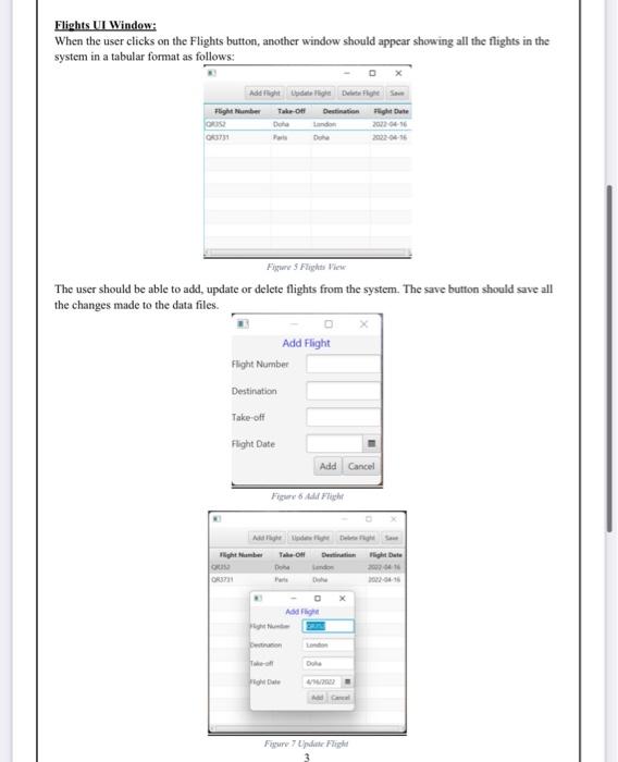 Flight Hotel Booking System Phase Ii Phase Ii Is Due On 7 5 2022 In Phase Ii Your Task Is To Develop The User Interfac 4