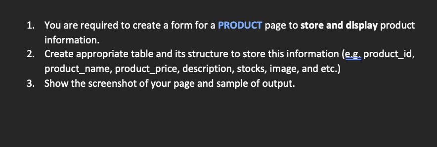 Html And Please Show The Output Yes Backend Is Required 1