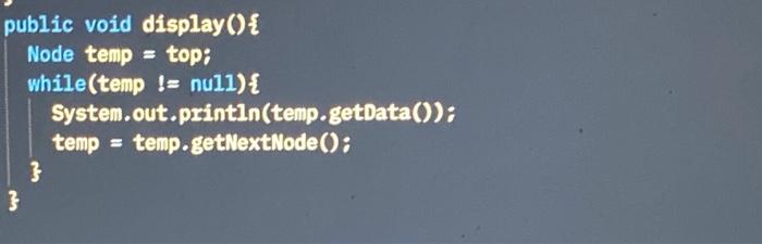 Class Stack Private Int Size Private Node Top Public Stack This Size 0 This Top Null Public Int Pop Int 2