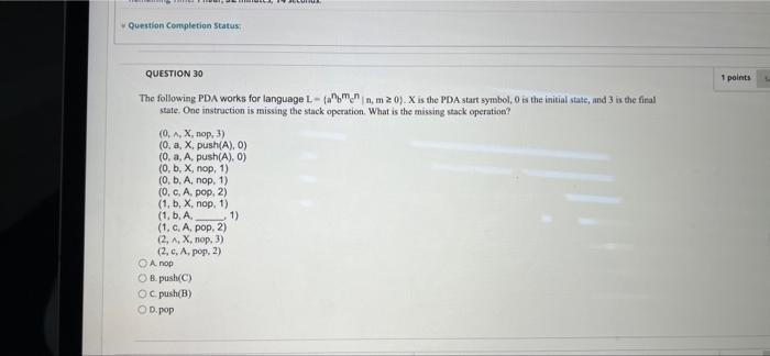 Question 21 Which Listing Of Elements Correctly Describes Set 2x 1k Is An Odd Integer Between 1 And 5 Inclusive Oa 1 8