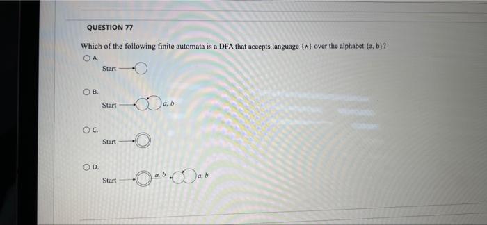 Question 71 1 Points Given The Following Grammar G With I As The Start Symbol 1 Ajab B Cicb A Lid Clidis D 0111213 6