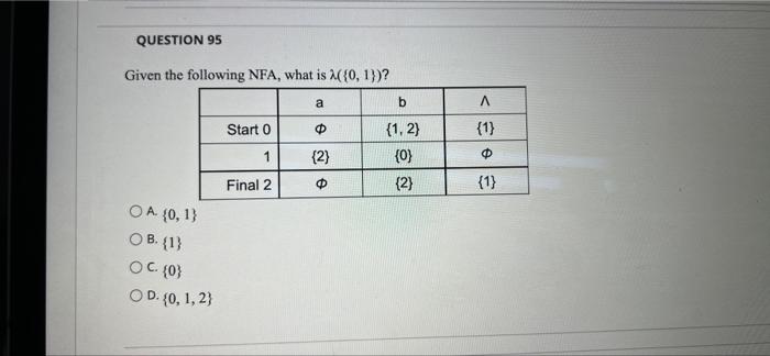 Question 91 1 Points Save Find The Correct Equality Oab 0 Oba Ocea Oda 1 Points Question 92 The Following Procedure Sho 3