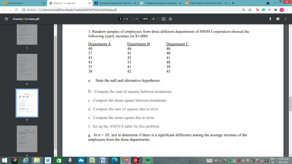 Ver Evaluacion X C C Get Homework Help With Cheg X Practice 1 In Class Par Upload Documents For Free Acox G 1 Rando 1