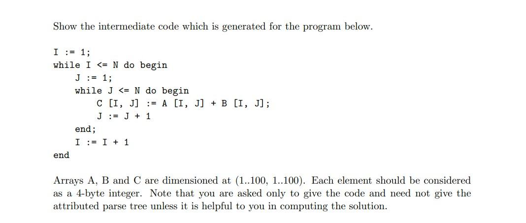 5 Consider The Following Syntax Directed Translation Scheme 1 P P Ms 2 Ps 3 S Begin Pend 4 S While M E Do M2 2