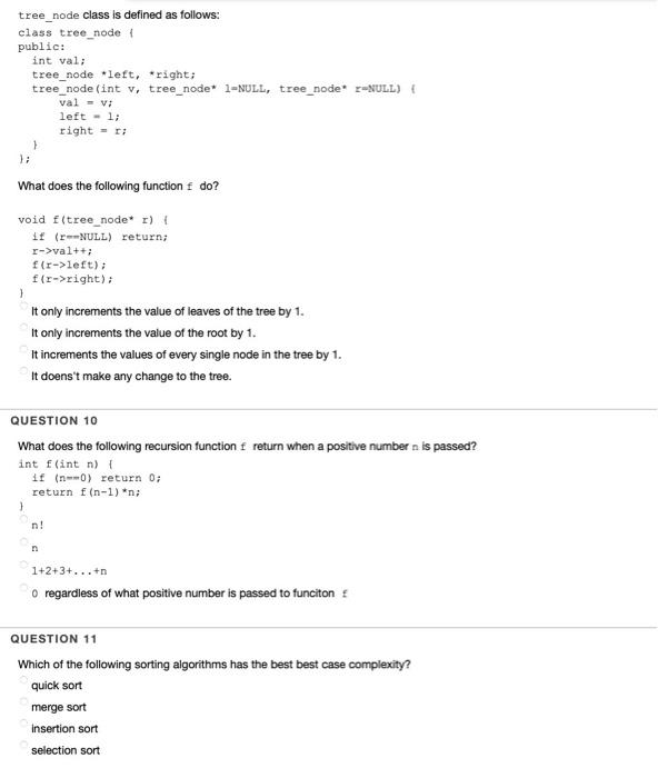 Tree Node Class Is Defined As Follows Class Tree Node Public Int Val Tree Node Left Right Tree Node Int V Tree No 1