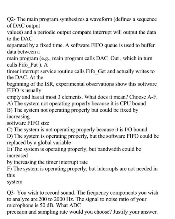 Q1 Uart Interrupts Are Armed So That Interrupts Occur When New Data Arrives Into The Microcontroller Like Section 2 4 2
