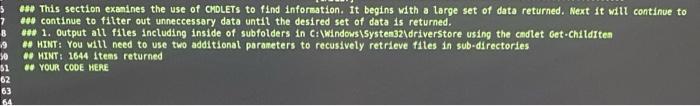 3 7 8 19 90 51 62 63 64 This Section Examines The Use Of Chdlets To Find Information It Begins With A Large Set Of 1