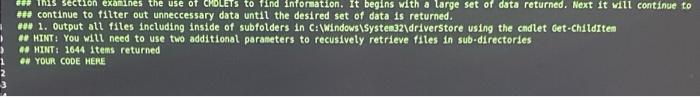 3 7 8 19 90 51 62 63 64 This Section Examines The Use Of Chdlets To Find Information It Begins With A Large Set Of 3