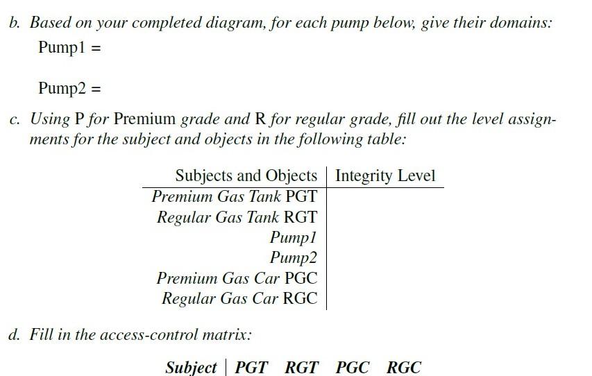 Exercise 5 5 1 Consider The Following Scenario There Are Two Grades Of Gaso Line P For Premium Gasoline And R For Reg 2
