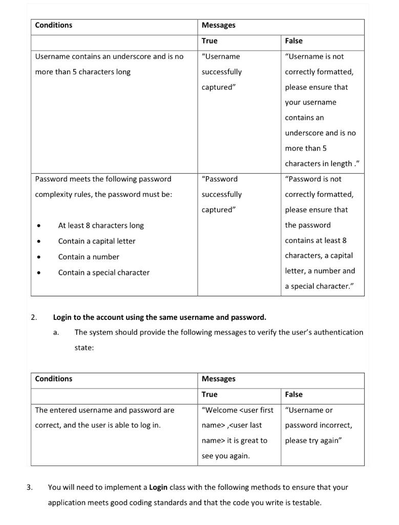 At The End Of This Specific Task Students Should Be Able To Create Classes Methods And Other Oop Programming Const 2