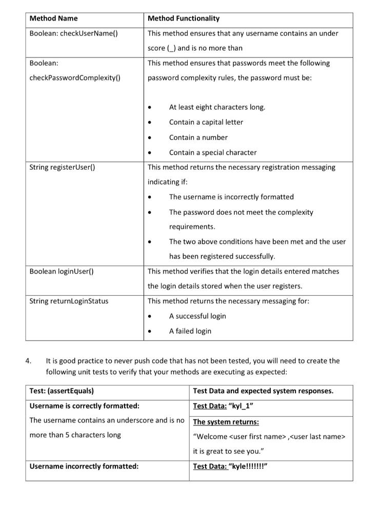 At The End Of This Specific Task Students Should Be Able To Create Classes Methods And Other Oop Programming Const 3