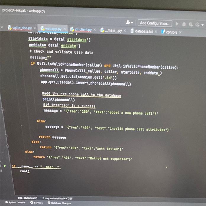 Dow Help Project4 Aikya5 Webapppy 8 K3 42 Add Configuration Readme Md Sqlite Doapy Webapp Py Cli Client Py Database 7