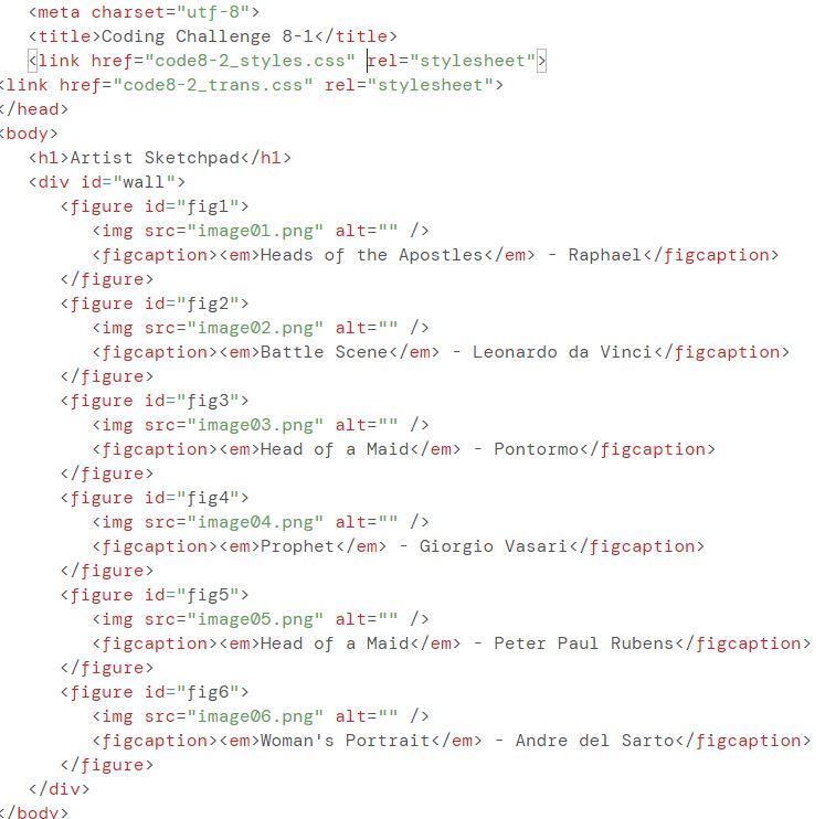 Subject Html And Css Please Help I Messed Up The Code Somewhere Instructions My Code Html Page Css Page 2