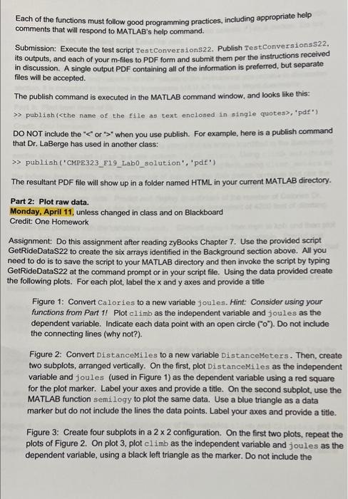 Enes 101 Spring 2022 Matlab Project Description Background As Some Of You Might Know Dr Laberge Is An Avid Bike Rid 3