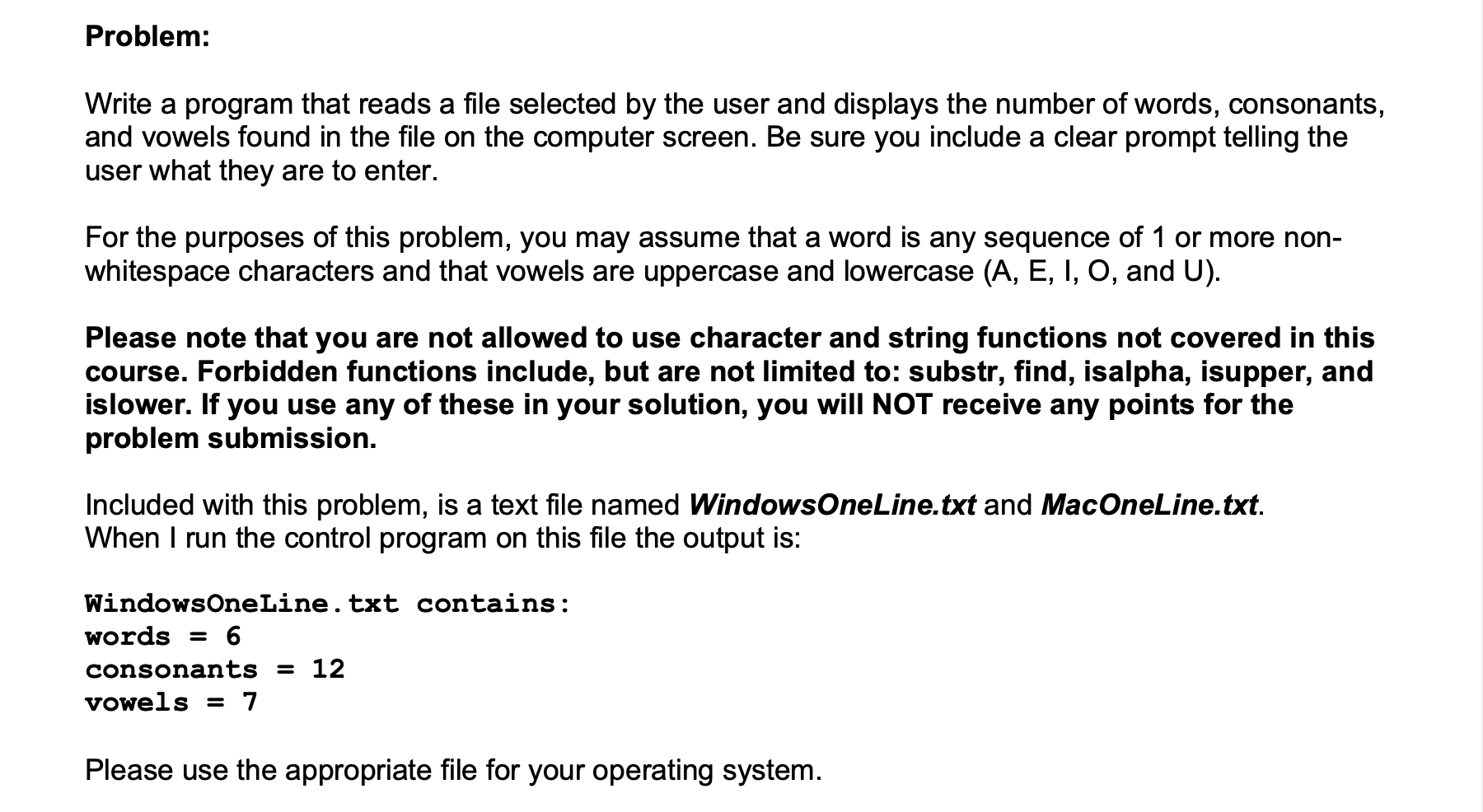 C Program 1